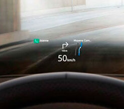 Evoque 2021 Head-Up Display