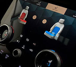 Evoque 2021 Heated and Cooled front seats