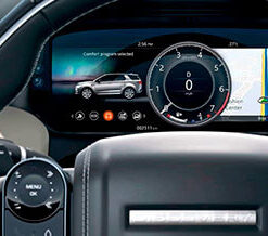 Evoque 2021 Interactive Driver Display (TFT cluster)
