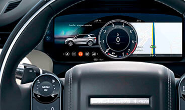 Evoque 2021 Interactive Driver Display (TFT cluster)