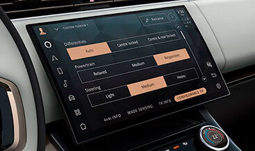 L460 Configurable Terrain Response mode