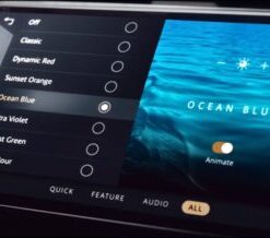 L460 Premium cabin lighting