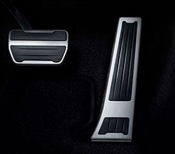L461 Bright metal pedals