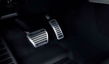 L663 Bright metal pedals