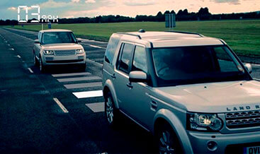 Range Rover 2017 Adaptive Cruise Control with Stop & Go activation
