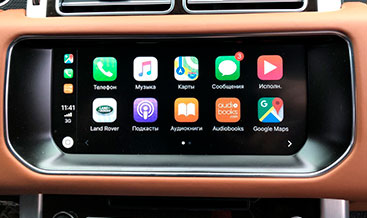 Range Rover 2017 Apple CarPlay and Android Auto Pack activation