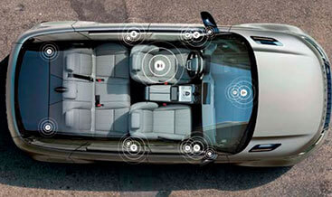 Range Rover 2017 Meridian™ Signature Sound System 1700W