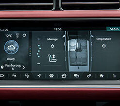 Range Rover 2017 Seat Massage