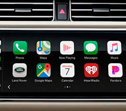 Range Rover Apple CarPlay and Android Auto Pack activation