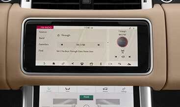 Range Rover Sport Radio frequency adjustment (for USA vehicles)