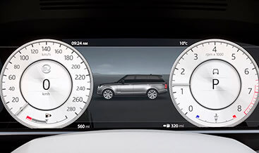 Range Rover SV skin for instrument cluster