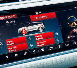 Velar Configurable Dynamic Mode