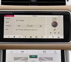 Velar Radio frequency adjustment (for USA vehicles)